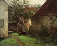 Adams, John Ottis - Wash Day, Bavaria